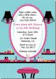 Glamour Girl Makeup Party - Birthday Party Invitations thumbnail