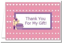 Glamour Girl - Birthday Party Thank You Cards