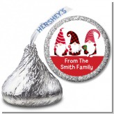 Gnome - Hershey Kiss Christmas Sticker Labels