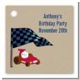 Go Kart - Personalized Birthday Party Card Stock Favor Tags thumbnail
