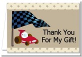 Go Kart - Birthday Party Thank You Cards