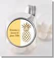Gold Glitter Pineapple - Personalized Birthday Party Candy Jar thumbnail