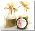 Gold Glitter Pink Pacifier - Baby Shower Gold Tin Candle Favors thumbnail