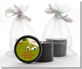 Golf Cart - Birthday Party Black Candle Tin Favors