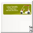 Golf Cart - Retirement Party Return Address Labels thumbnail