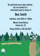 Golf - Retirement Party Invitations thumbnail