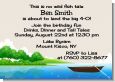 Gone Fishing - Birthday Party Invitations thumbnail