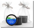 Gone Fishing - Birthday Party Black Candle Tin Favors thumbnail
