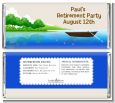 Gone Fishing - Personalized Retirement Party Candy Bar Wrappers thumbnail