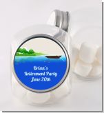 Gone Fishing - Personalized Retirement Party Candy Jar
