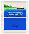 Gone Fishing - Personalized Popcorn Wrapper Birthday Party Favors thumbnail