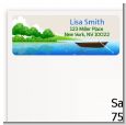 Gone Fishing - Retirement Party Return Address Labels thumbnail