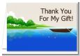 Gone Fishing - Birthday Party Thank You Cards thumbnail