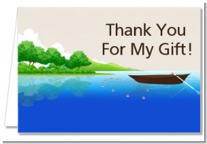 Gone Fishing - Retirement Party Thank You Cards