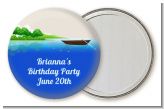 Gone Fishing - Personalized Birthday Party Pocket Mirror Favors