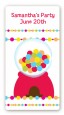 Gumball - Custom Rectangle Birthday Party Sticker/Labels thumbnail