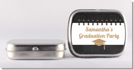 Grad Keys to Success - Personalized Graduation Party Mint Tins