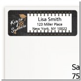 Grad Keys to Success - Graduation Party Return Address Labels