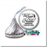 Tassel Worth The Hassle - Hershey Kiss Graduation Party Sticker Labels