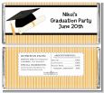 Graduation Cap - Personalized Graduation Party Candy Bar Wrappers thumbnail