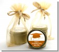 Graduation Cap Orange - Graduation Party Gold Tin Candle Favors thumbnail