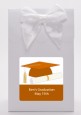 Graduation Cap Orange - Graduation Party Goodie Bags thumbnail