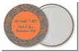 Grey & Orange - Personalized Bridal Shower Pocket Mirror Favors thumbnail