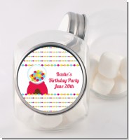 Gumball - Personalized Birthday Party Candy Jar