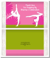 Gymnastics - Personalized Popcorn Wrapper Birthday Party Favors