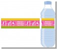 Gymnastics - Personalized Birthday Party Water Bottle Labels thumbnail