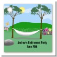 Hammock - Personalized Retirement Party Card Stock Favor Tags thumbnail