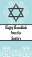 Hanukkah Charm - Custom Rectangle Hanukkah Sticker/Labels thumbnail