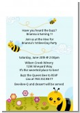 Happy Bee Day - Birthday Party Petite Invitations