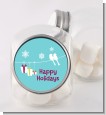 Happy Holidays on a String - Personalized Christmas Candy Jar thumbnail