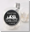 Happy Trails - Personalized Bridal Shower Candy Jar thumbnail