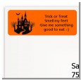 Haunted House - Halloween Return Address Labels thumbnail