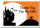 Haunted House - Halloween Thank You Cards
