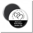 Hearts & Soul - Personalized Bridal Shower Magnet Favors thumbnail