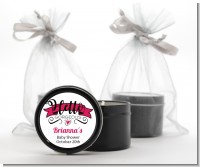 Hello Gorgeous - Baby Shower Black Candle Tin Favors