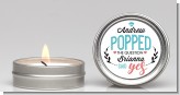He Popped The Question - Bridal Shower Candle Favors