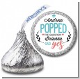 He Popped The Question - Hershey Kiss Bridal Shower Sticker Labels thumbnail