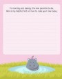 Hippopotamus Girl - Baby Shower Notes of Advice thumbnail
