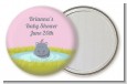Hippopotamus Girl - Personalized Baby Shower Pocket Mirror Favors thumbnail