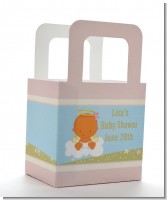 Angel in the Cloud Girl Hispanic - Personalized Baby Shower Favor Boxes