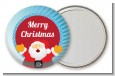 Ho Ho Ho Santa Claus - Personalized Christmas Pocket Mirror Favors thumbnail