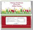 Holiday Cocktails - Personalized Christmas Candy Bar Wrappers thumbnail