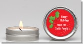 Holly - Christmas Candle Favors