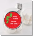 Holly - Personalized Christmas Candy Jar thumbnail