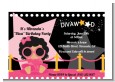 Hollywood Diva on the Pink Carpet - Birthday Party Petite Invitations thumbnail