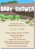 Hollywood Sign - Baby Shower Invitations